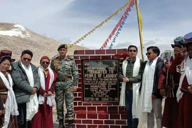 World's highest motorable road at 18,600 ft inaugurated in Ladakh