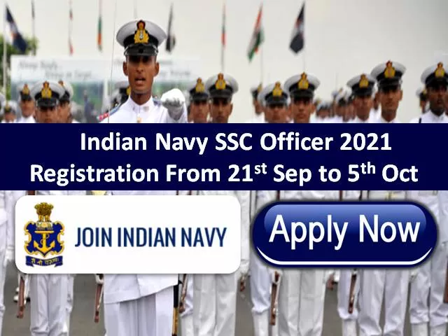 Indian Navy SSC Officer 2021 Registration Ends Today @joinindiannavy.gov.in: Check How to Apply Online for 181 Short Service Commission Vacancies