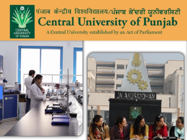 Central University of Punjab (CUP) Recruitment 2021 for 66 Faculty Post@cup.edu.in, Check Eligibility 