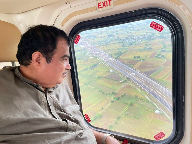 Union Minister Nitin Gadkari, Delhi-Mumbai Expressway, Twitter/Nitin Gadkari