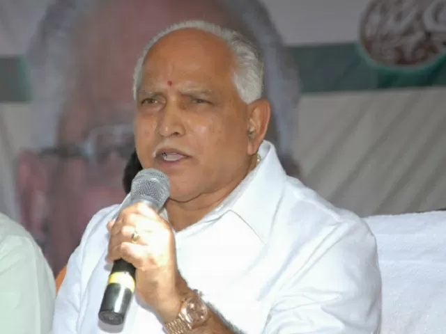 BS Yeddyurappa 