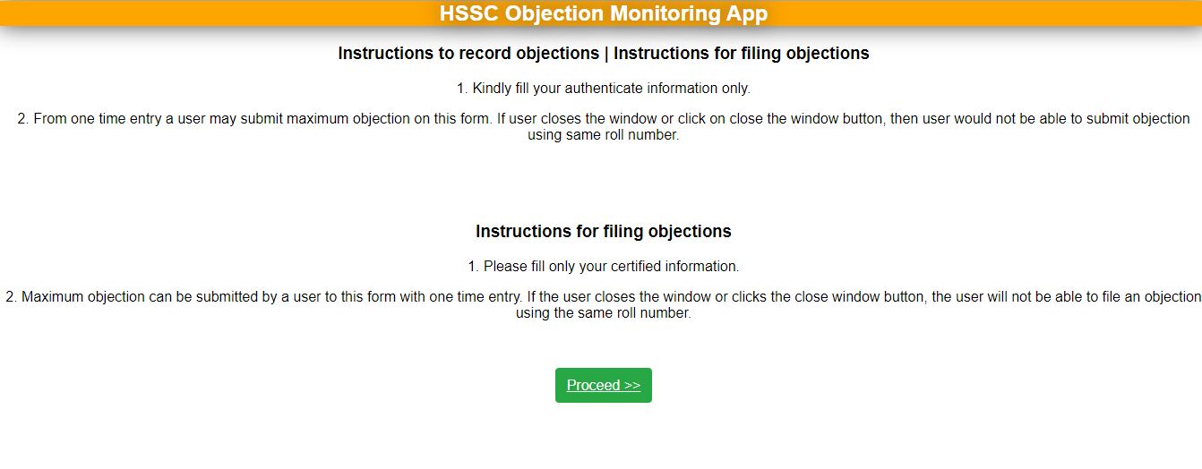 HSSC Female Constable Answer Key 2021: Objecion Link Activated @hssc.gov.in