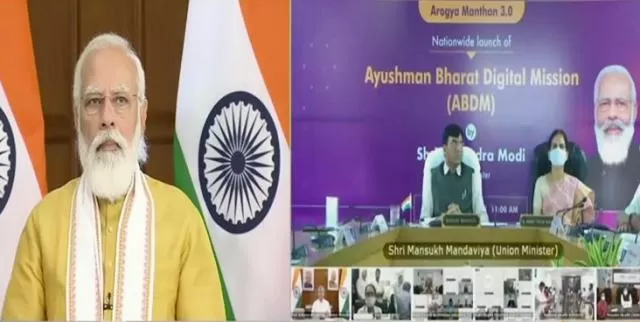 PM Modi launches Ayushman Bharat Digital Mission