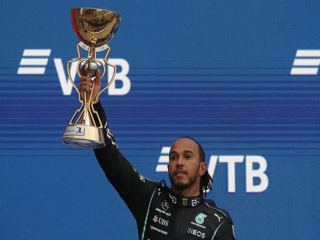 Russian Grand Prix 2021: Lewis Hamilton, Source: Reuters
