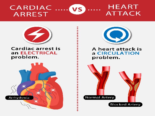 What is the difference between Heart Attack and Cardiac Arrest?