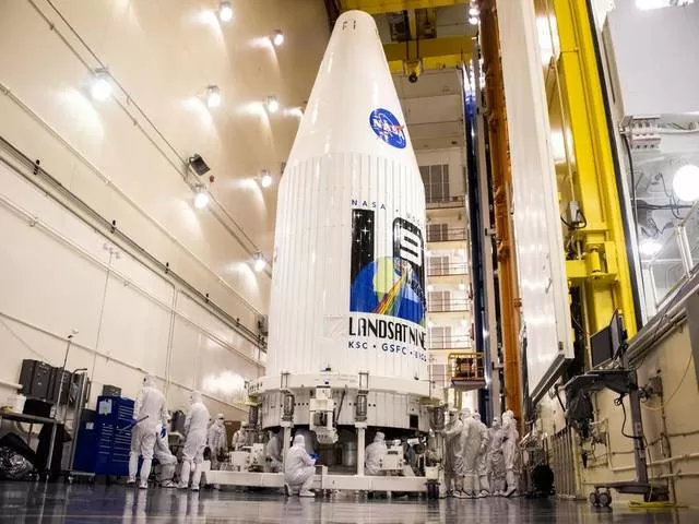 Landsat 9 satellite, Source: NASA