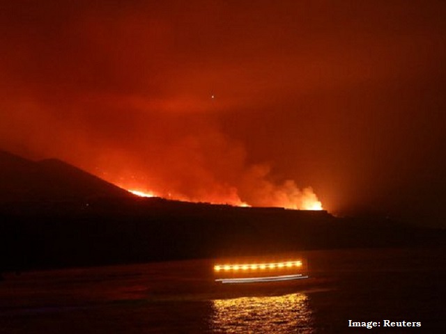 Lava from La Palma volcano reaches Atlantic ocean, Source: Reuters