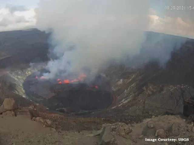 Hawaii’s Kilauea volcano erupts, Source: USGS