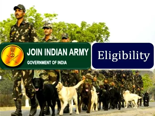 Indian Army SSC Officer Recruitment 2021 RVC Eligibility Criteria