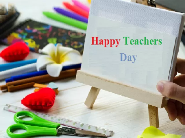 Happy teachers day editorial image. Illustration of drawing - 109159230