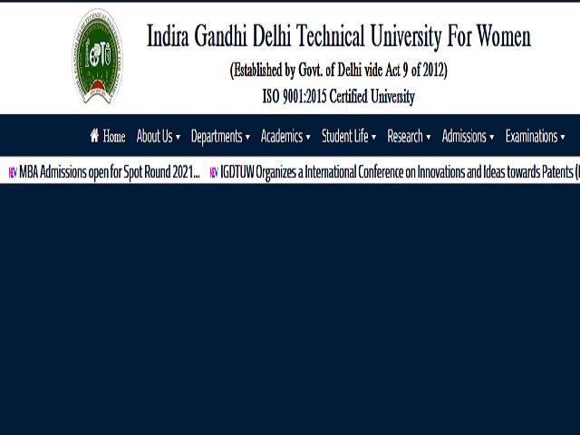 IGDTUW Recruitment 2021: 52 टीचिंग / नॉन-टीचिंग ग्रुप-ए पदों की निकली भर्ती, 4 अक्टूबर तक होगा आवेदन