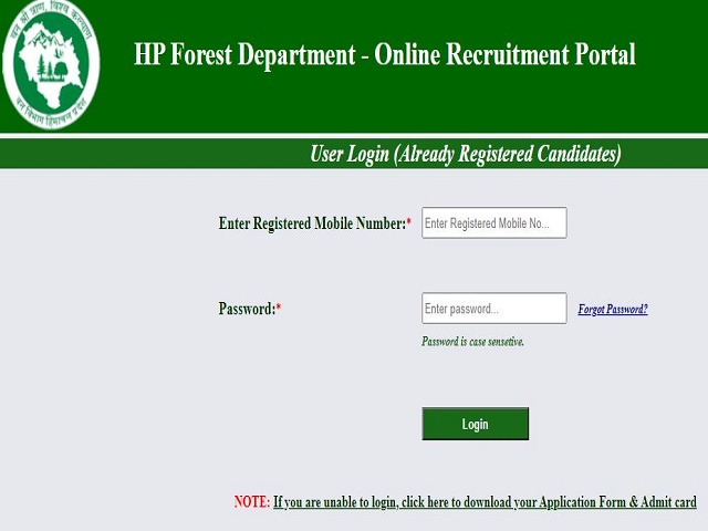 HP Forest Guard Admit Card 2021 Out @forp.hp.gov.in: Check Physical