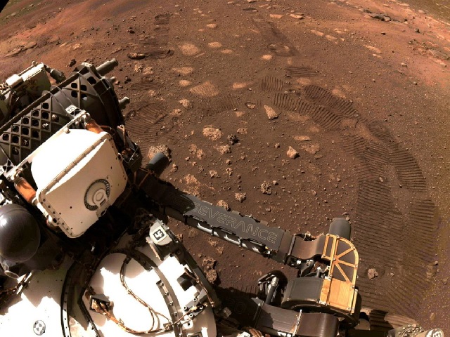 First sample from Mars
