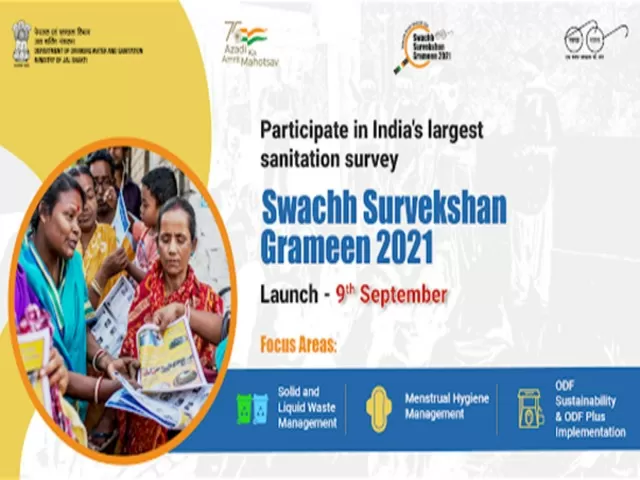 Swachh Survekshan Grameen 2021, Source: PIB