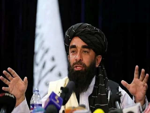 Taliban spokesman Zabihullah Mujahid 