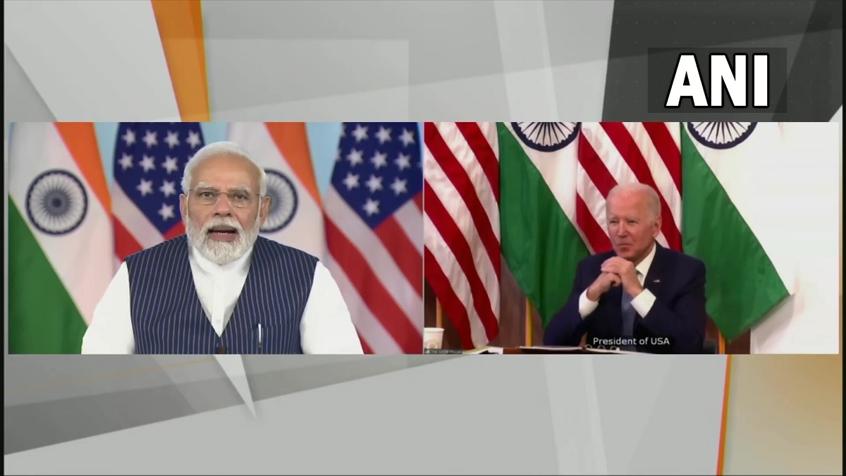 PM Modi -US President virtual meeting