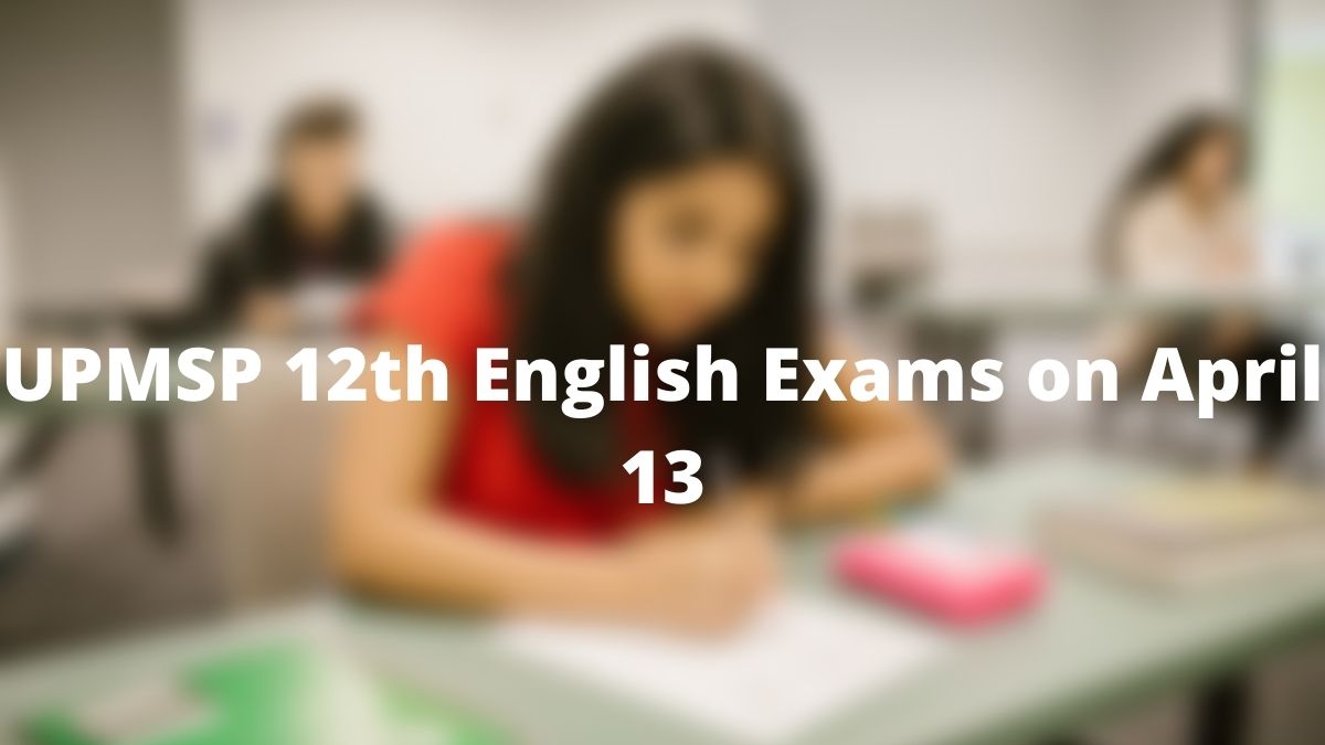 UPMSP 12th English