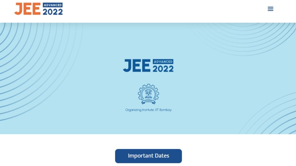 JEE Advanced 2022 Date Revised