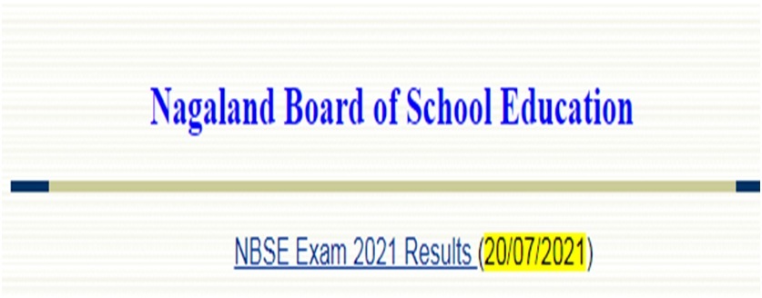 Nagaland Board HSLC (10th) & HSSLC (12th) Result 2022