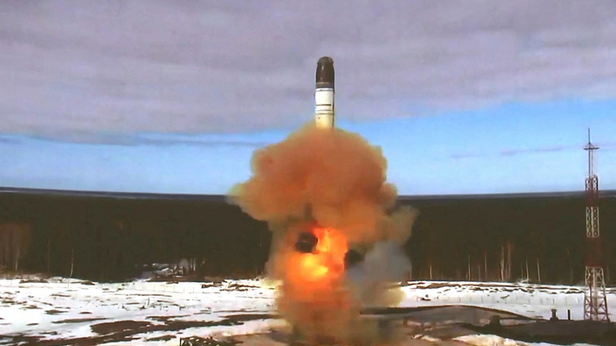 Russia tests world's most powerful nuclear-capable ballistic missile 'Sarmat'