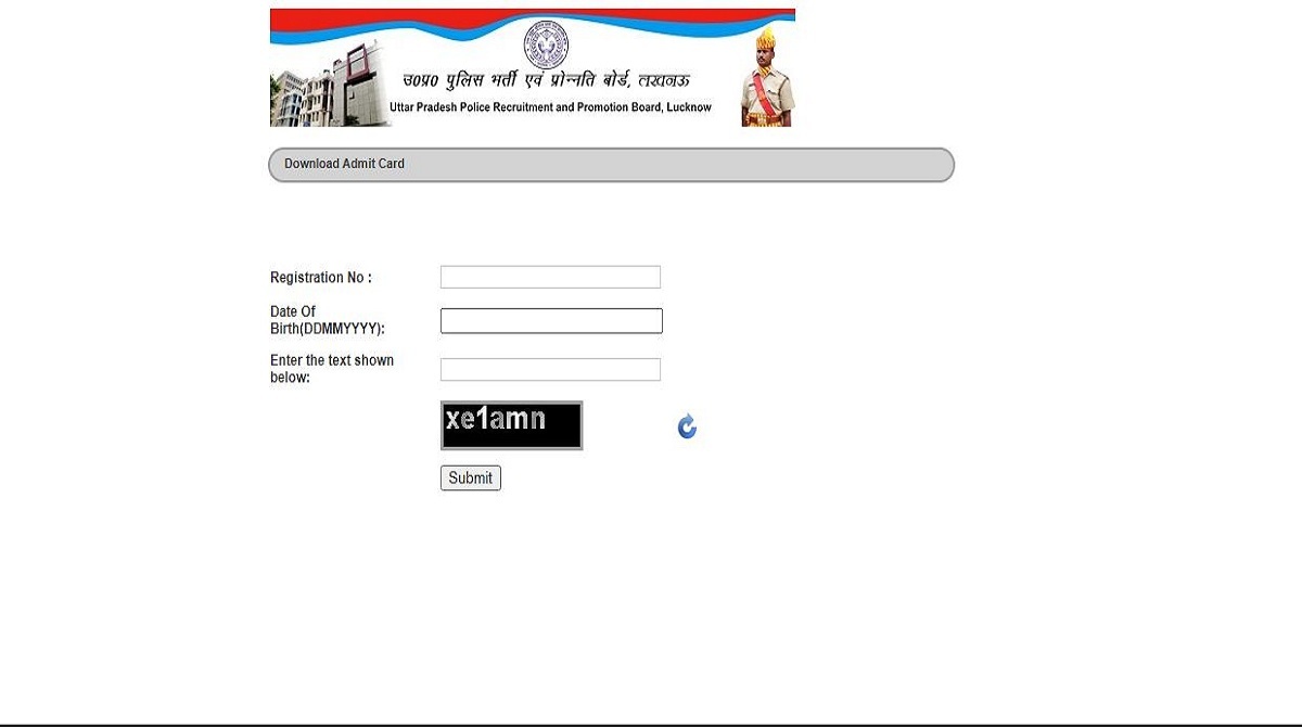UP Police SI DV PST Admit Card 2022 Out Download uppbpb gov in