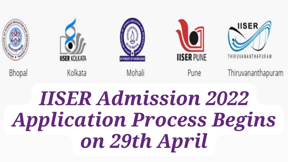 IISER Admission 2022 Schedule Revised