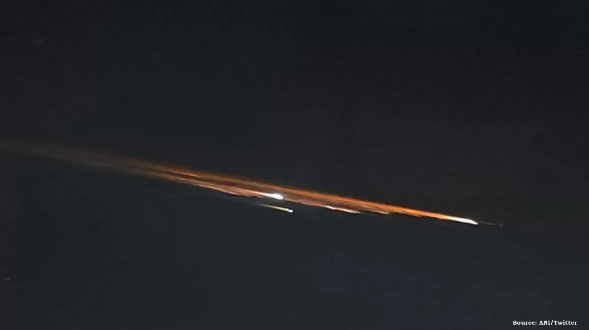 Rare streak of light witnessed over the skies in some parts of Maharashtra on April 2, 2022
