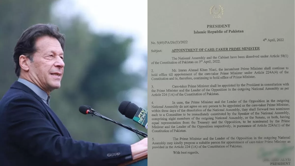 Who is a caretaker Prime Minister?