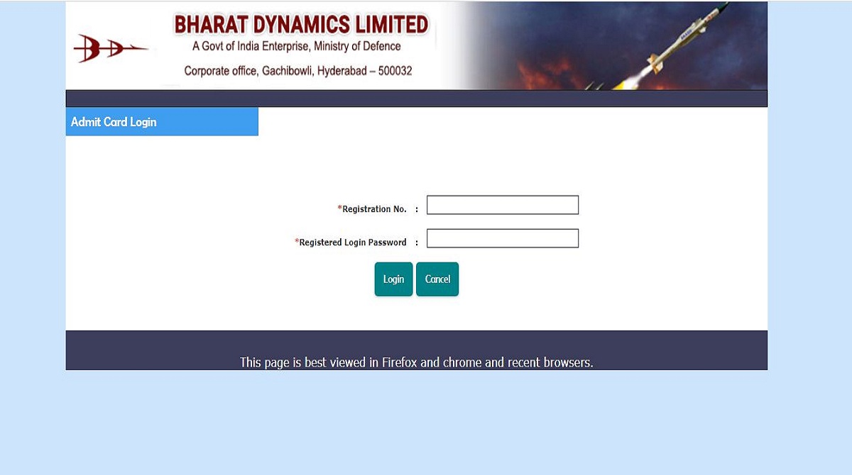 BDL Admit Card 2022 (Out) for MT Posts @bdl-india.in, Download Link Here