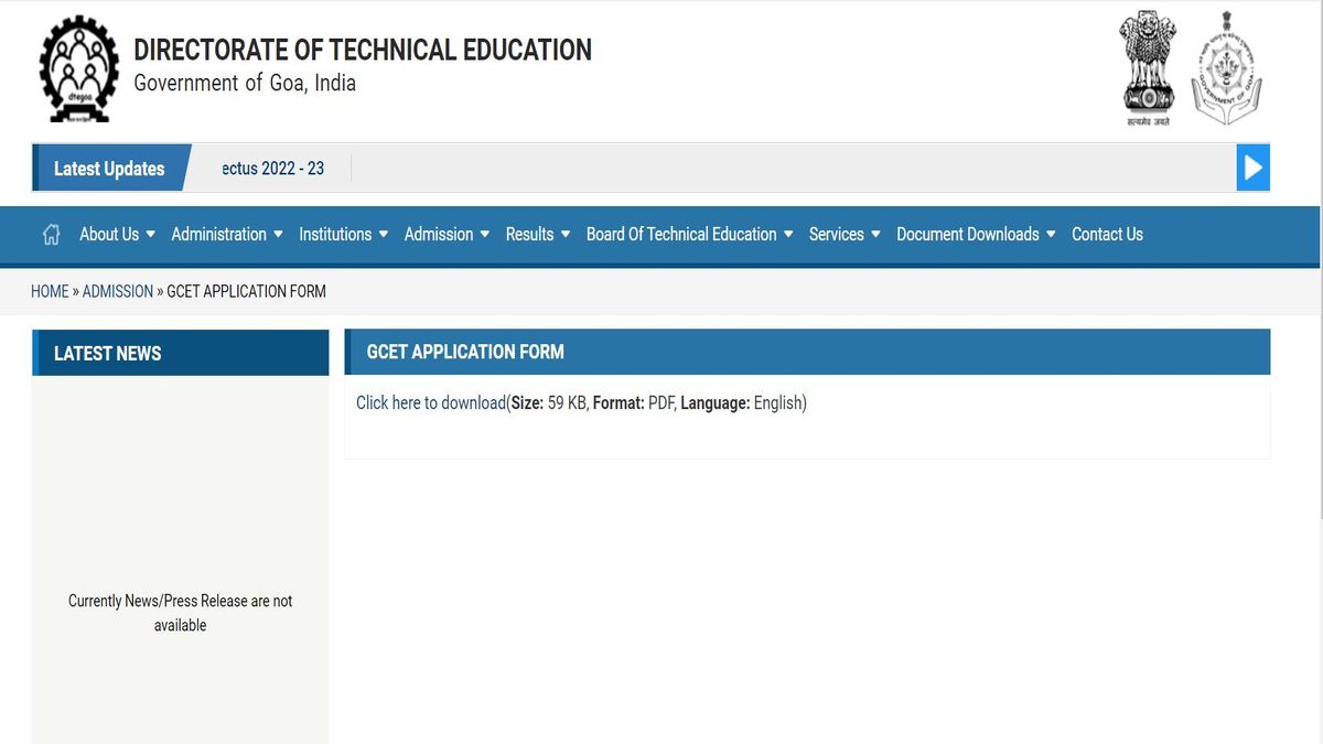 GCET 2022 Revised Exam Date