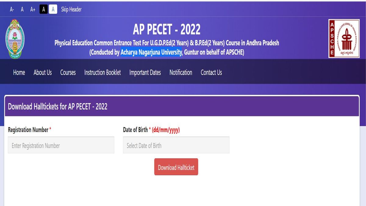 AP PECET 2022 Hall Ticket Released at cets.apsche.ap.gov.in, Get Direct