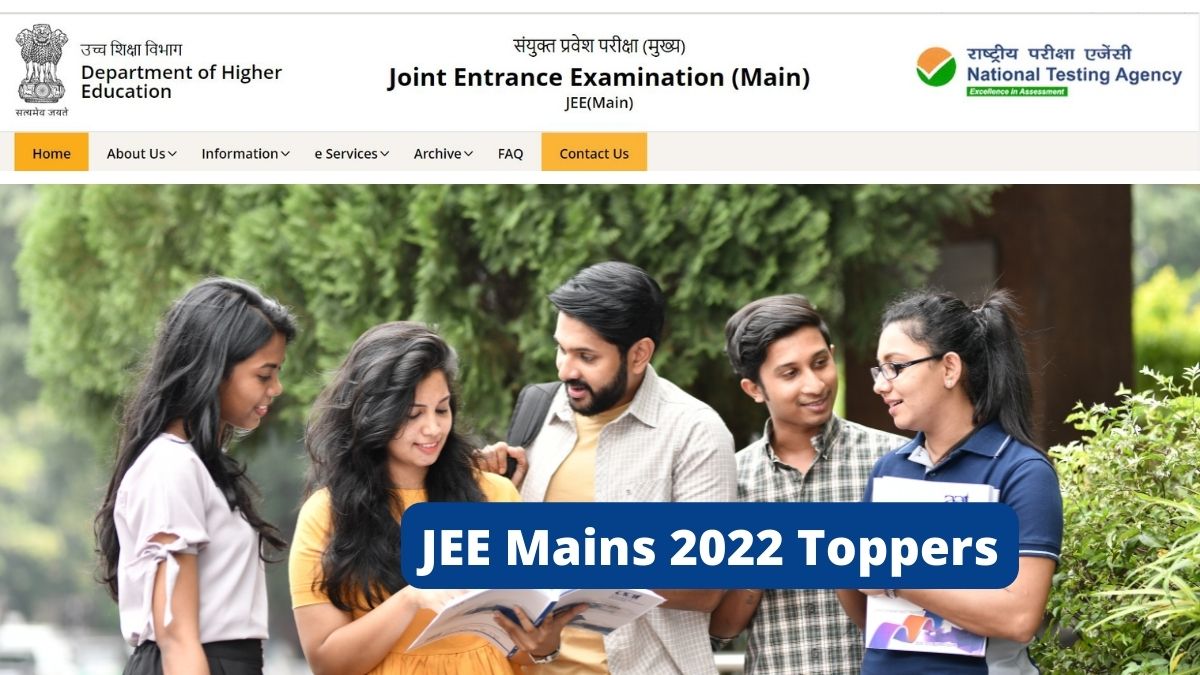 JEE Main Toppers 2022