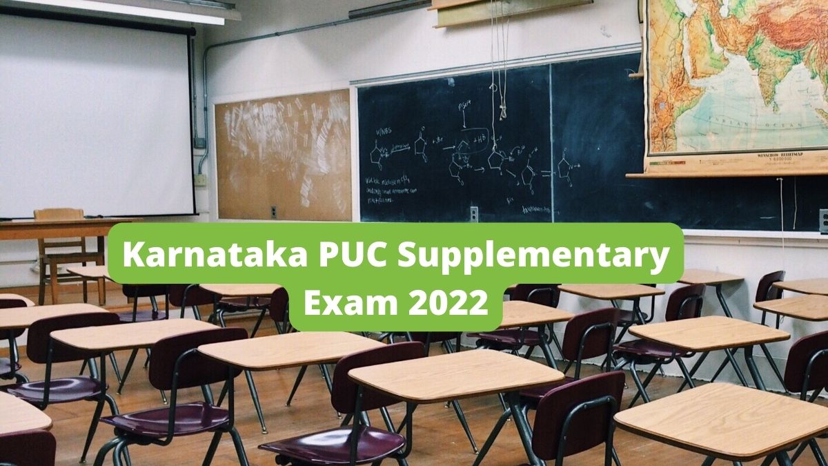 Karnataka PUC Supplementary Exam 2022