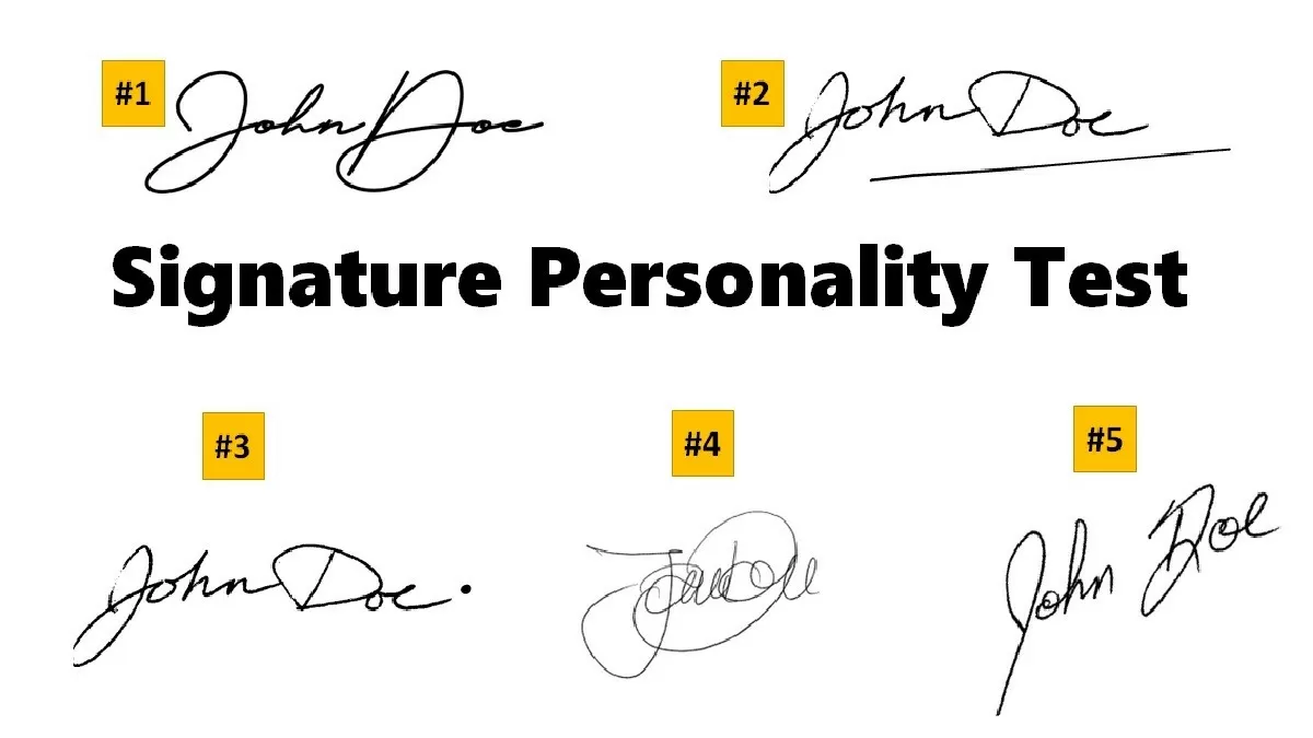 Signature Analysis: Your signature reveals these personality traits
