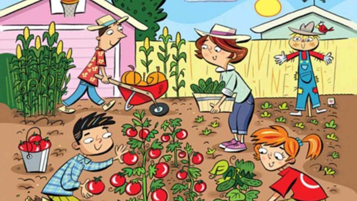 Only a Genius can spot all 6 Farm Words Hidden in Picture