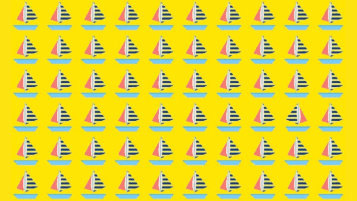 Brain Teaser Picture Puzzle: Can you find the Odd Ship in the image within 11 seconds?