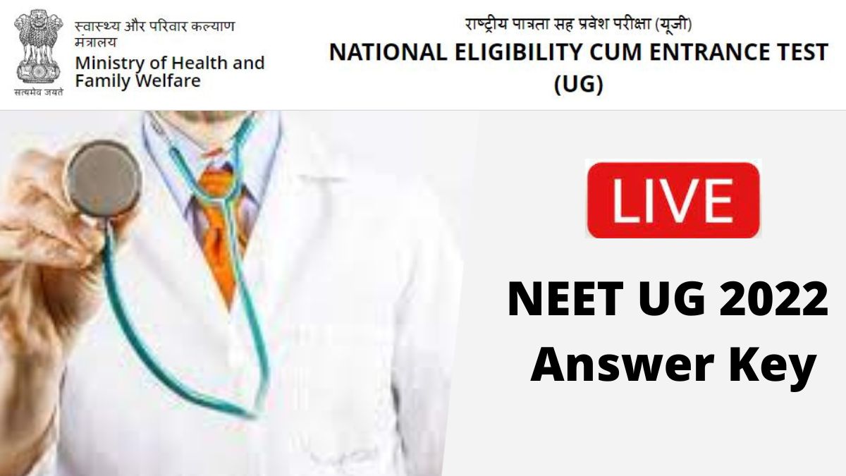 Neet Answer Key 2022 Live Provisional Answer Key And Result Expected This Week Check At Neet 