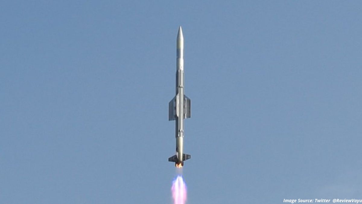 India test-fires VL-SRSAM Missile System