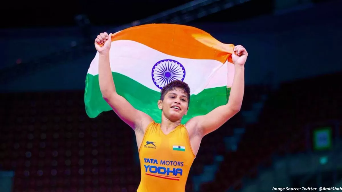 Antim Panghal - World U-20 World Wrestling Champion