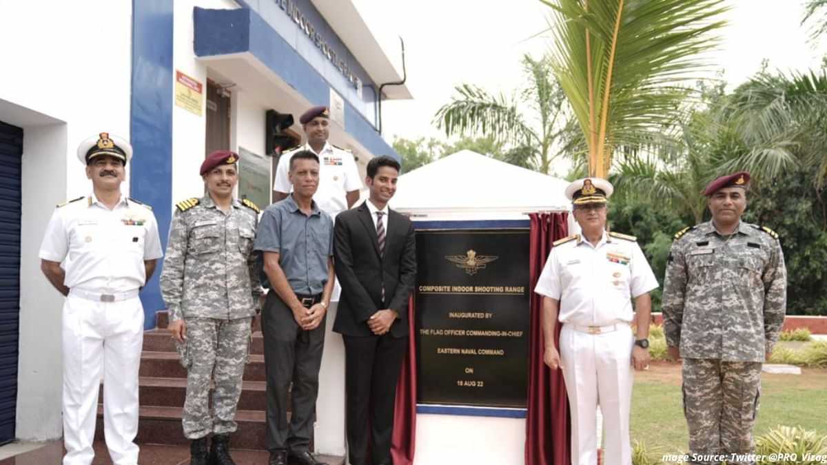 India's first Composite Indoor Shooting Range inaugurated at INS Karna