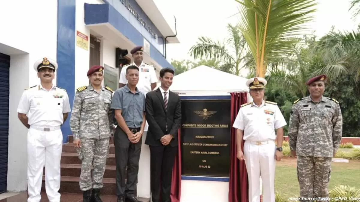 India’s 1st Composite Indoor Shooting Range Inaugurated at INS Karna