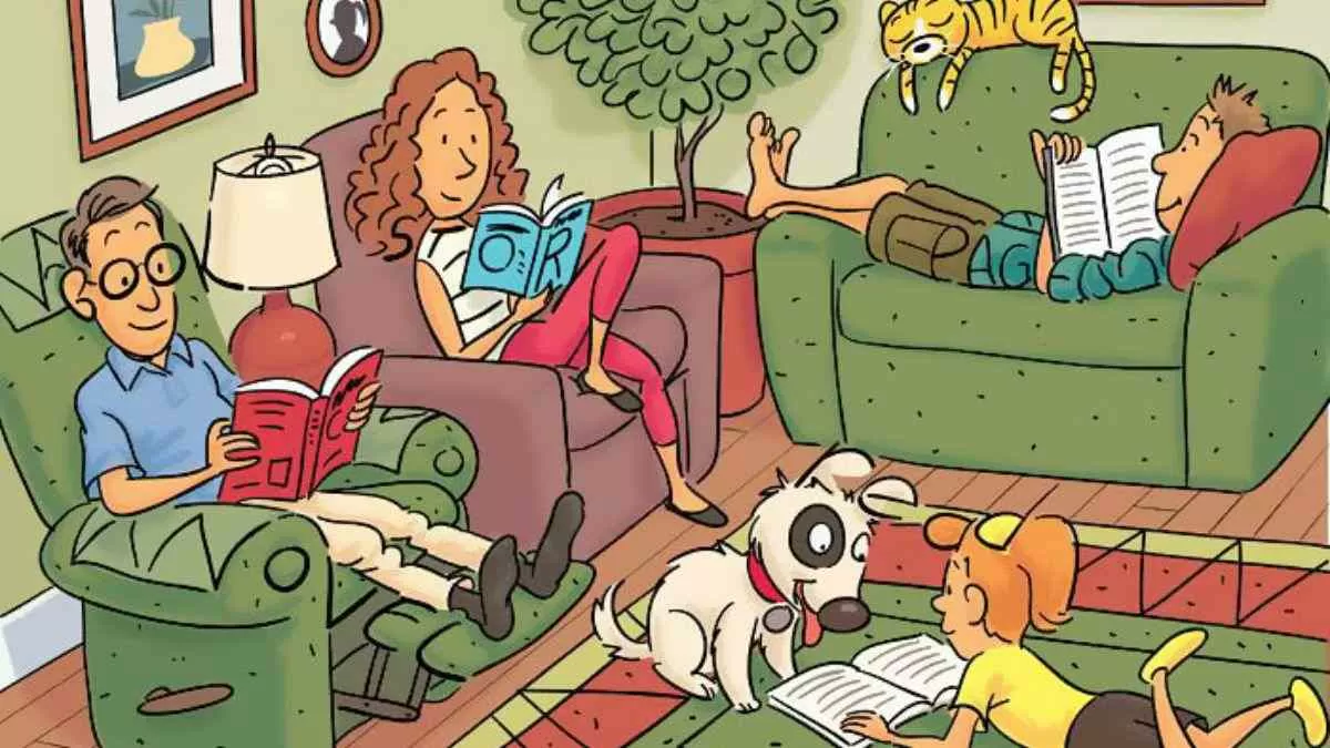 Brain Teaser Picture Puzzle Only A Genius Can Spot All 6 Words Hidden In Living Room Within 9 6952