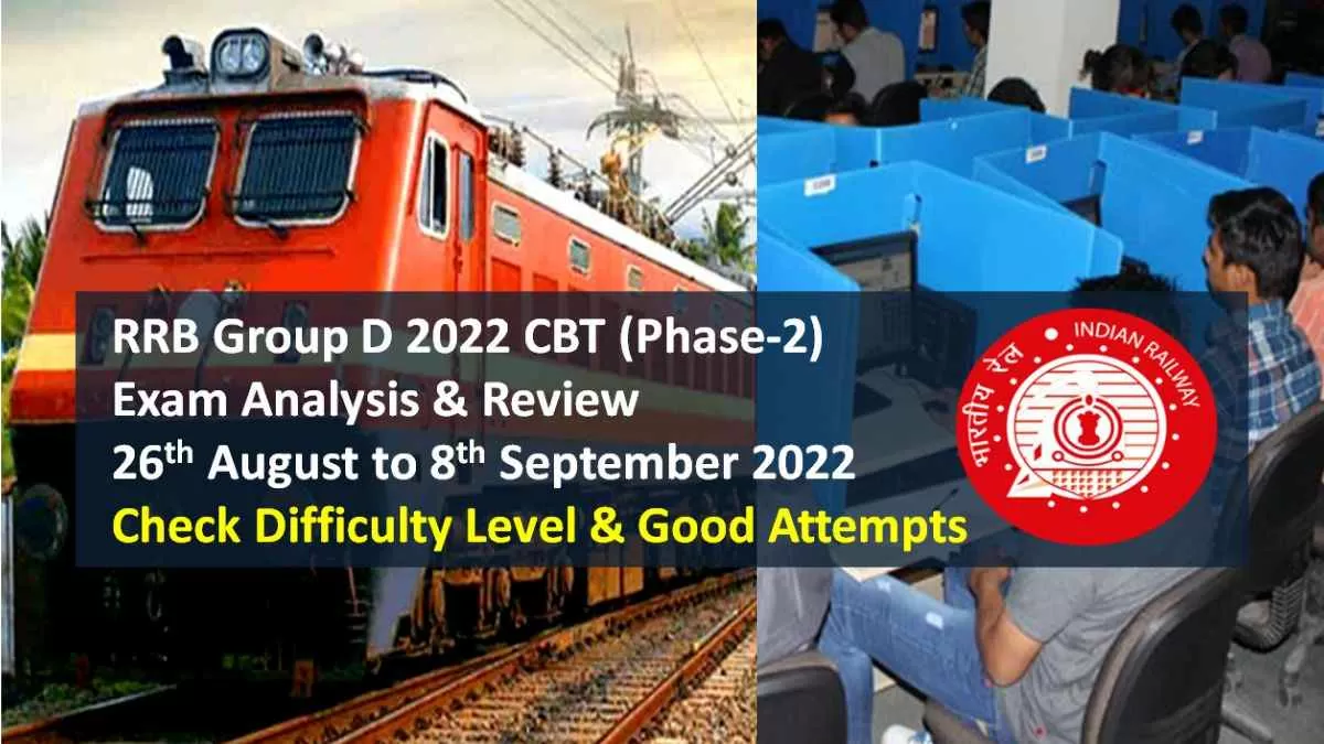 RRB Group D Phase Exam Analysis Th To Th August All Shifts Question Paper