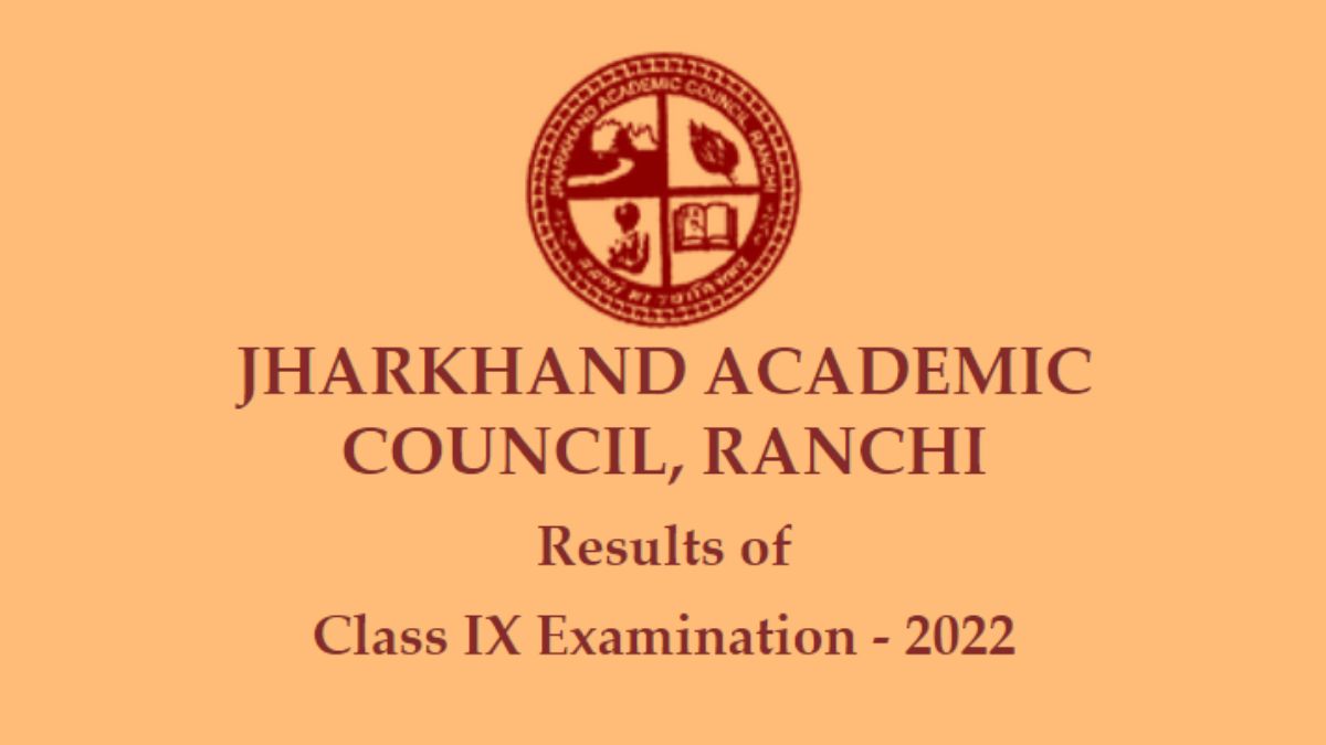 Jharkhand 9th Class Result 2022 (OUT)