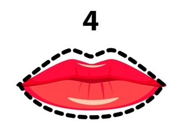 Personality Test Lip Shape