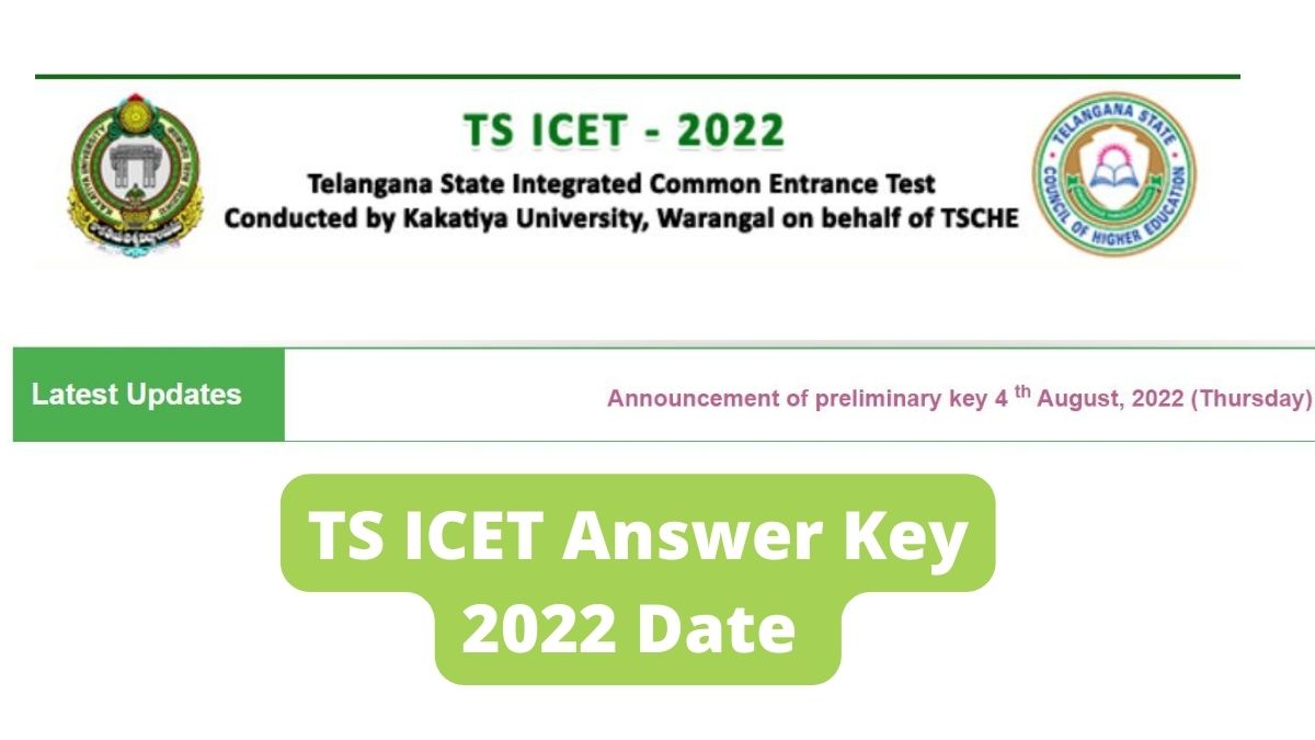 TS ICET Answer Key 2022 