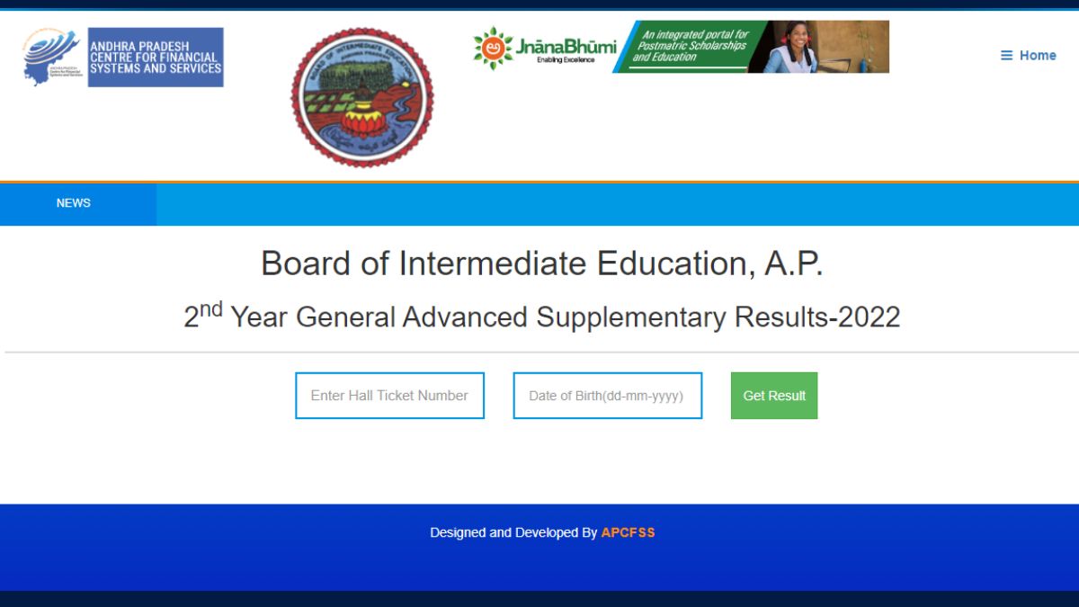 AP Inter Supplementary Result 2022 (OUT)