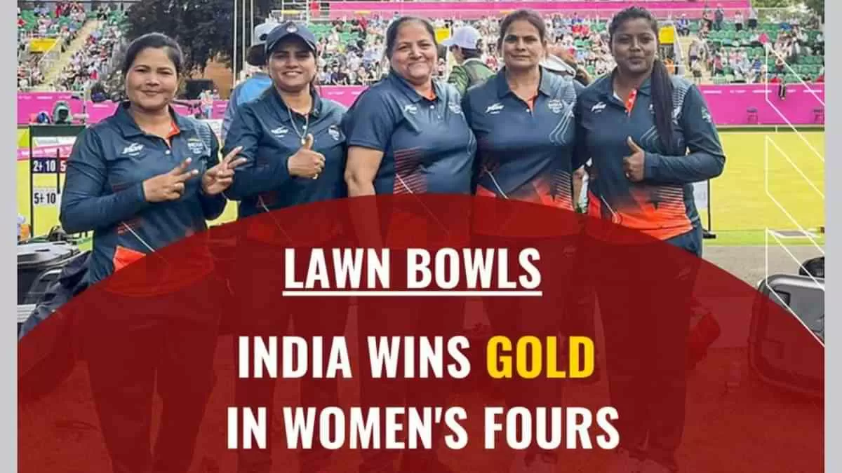 Lawn Bowls India CWG 2022