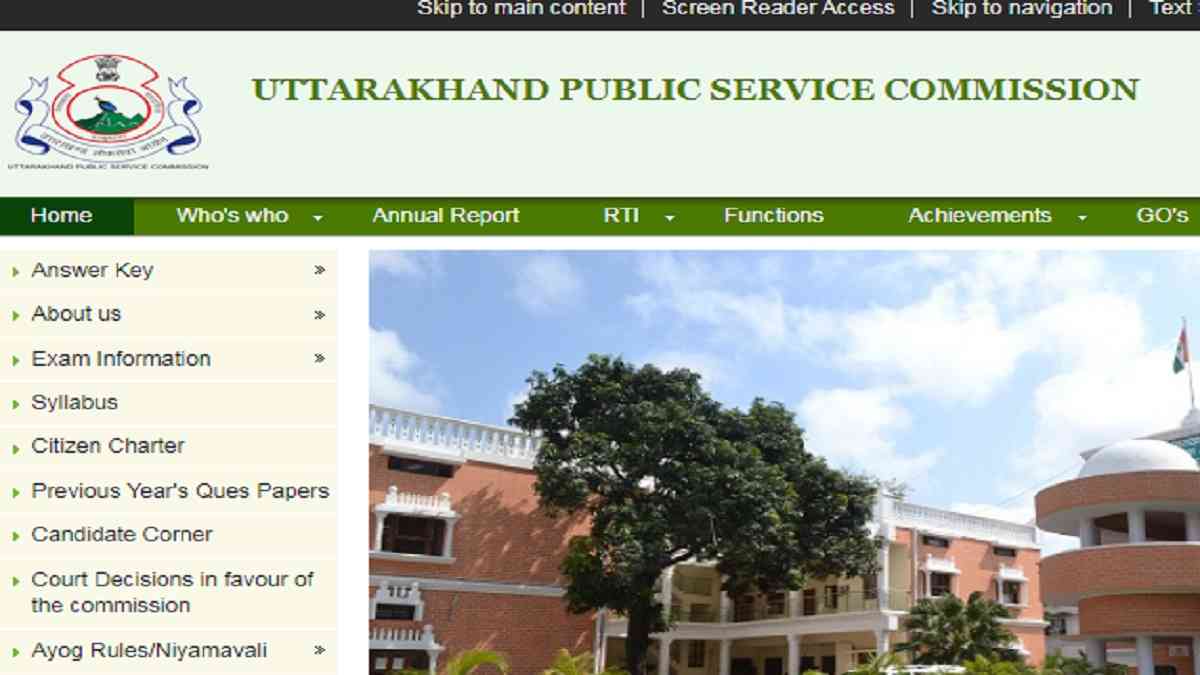 UKPSC Group C Answer Key 2022 (Out) at psc.uk.gov.in, Raise Objection Till Aug 08