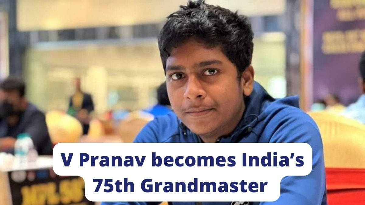 Pranav V. becomes International Master